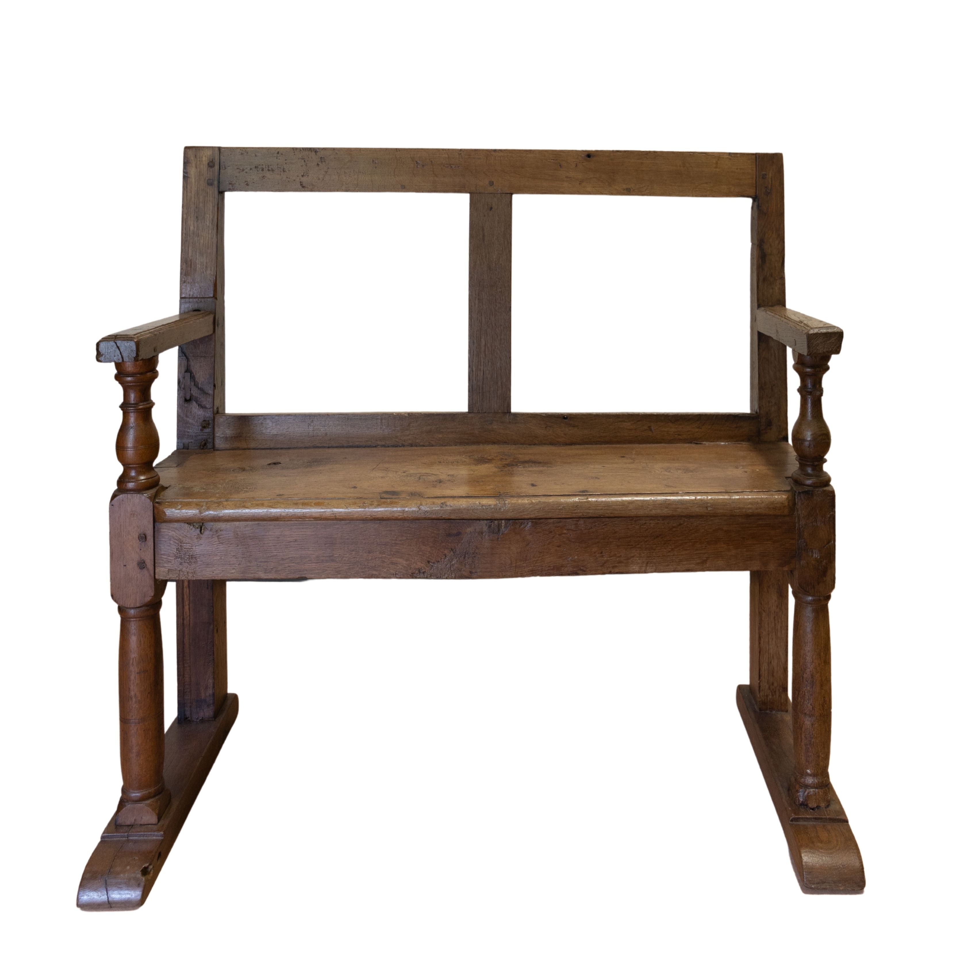 Walnut Bench from Chateau de Marseillac