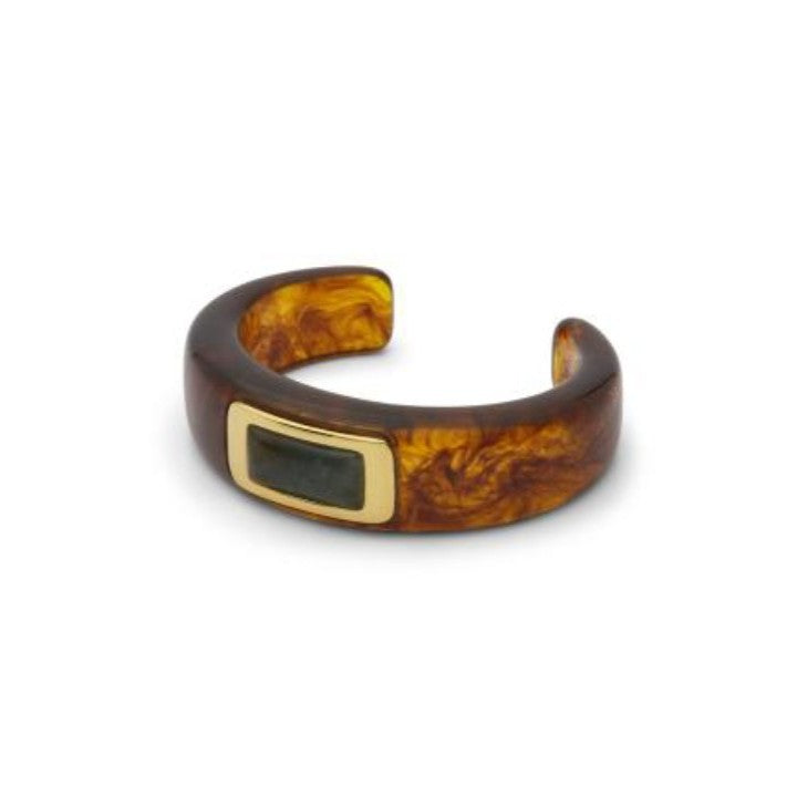 Labradorite Tortoise Shell Bracelet