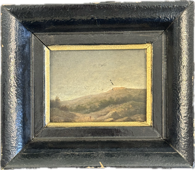Heritage - 19th C. Landscape with Black Frame (5 x 4)