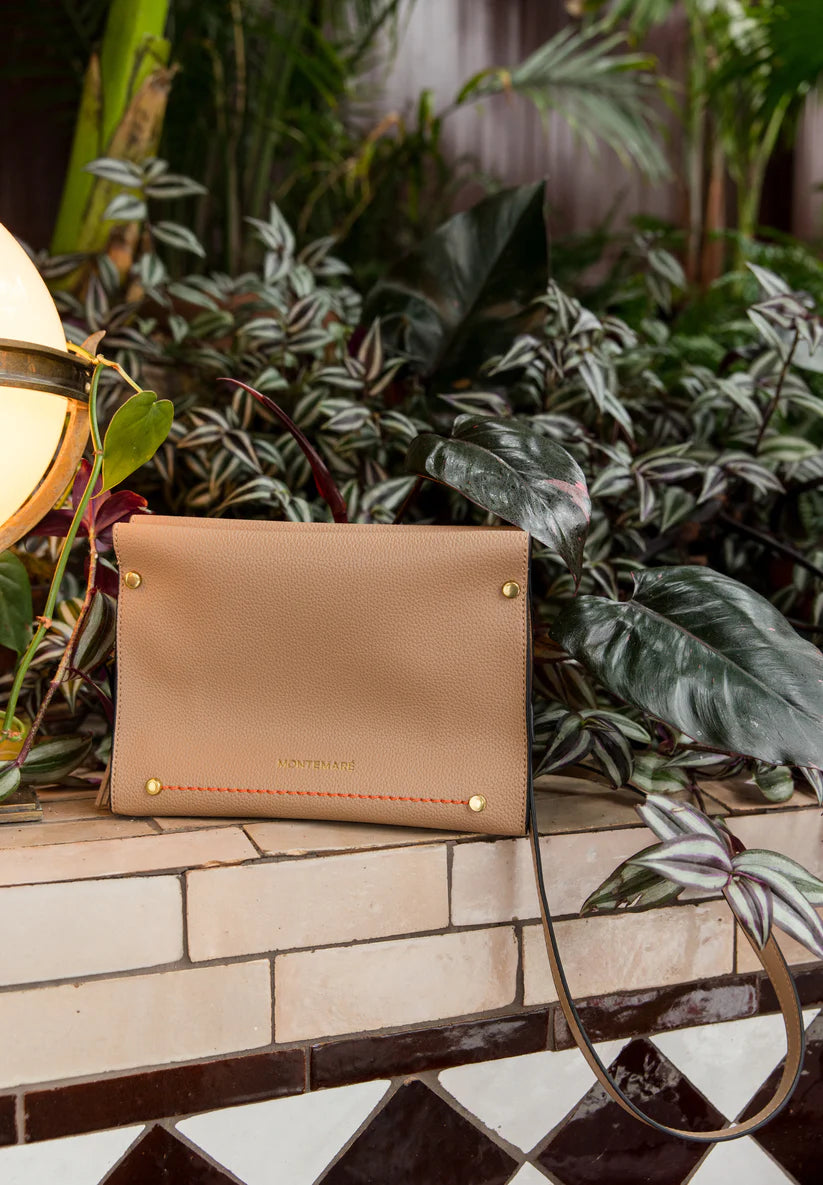 Latte Vienna Crossbody Bag