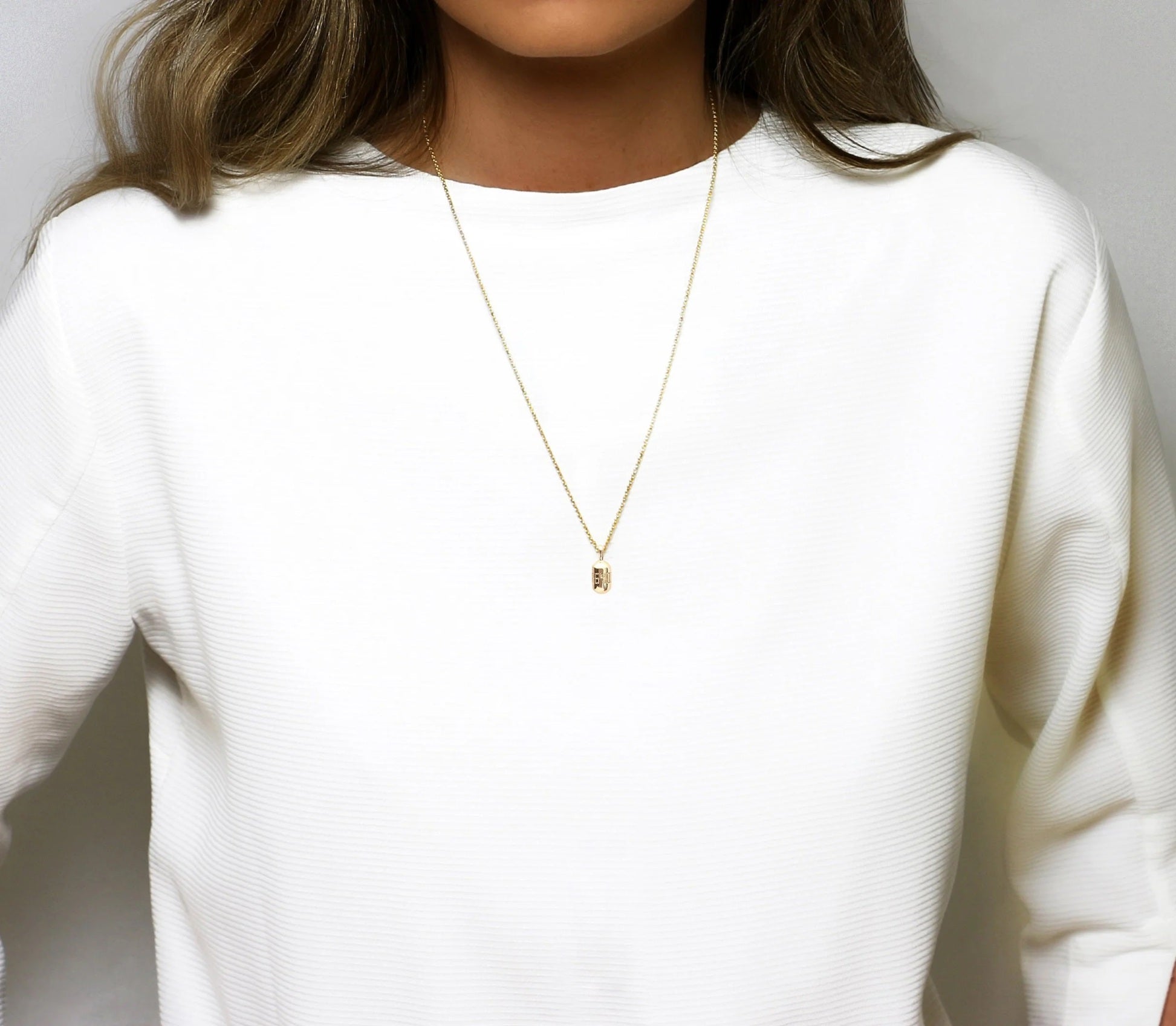 Micro 86400 Fortune Buoy Necklace