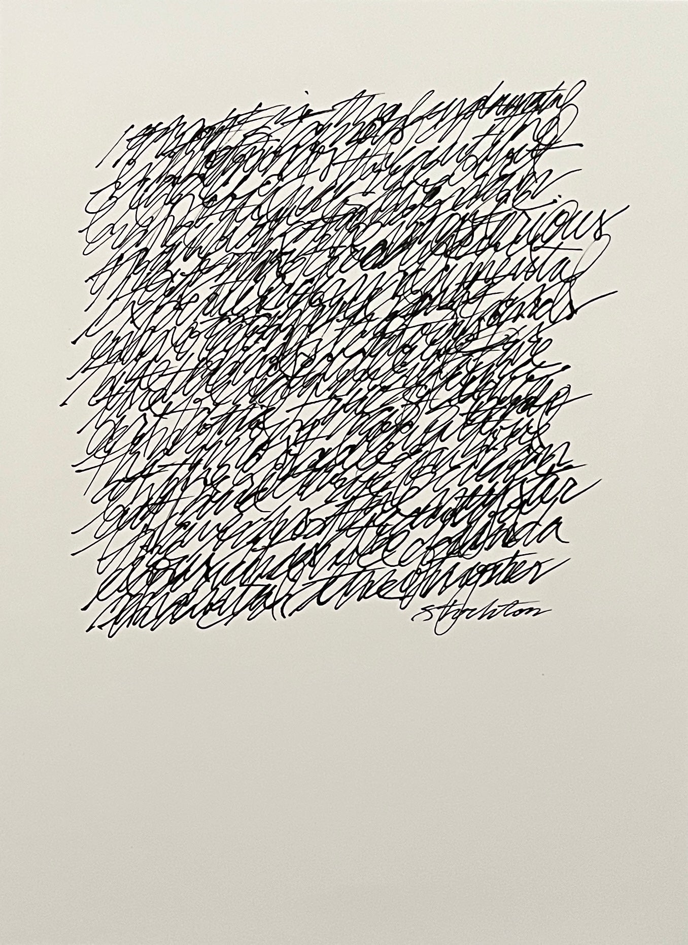 Elizabeth Stockton - The Most Beautiful Experience (9.5 x 7)