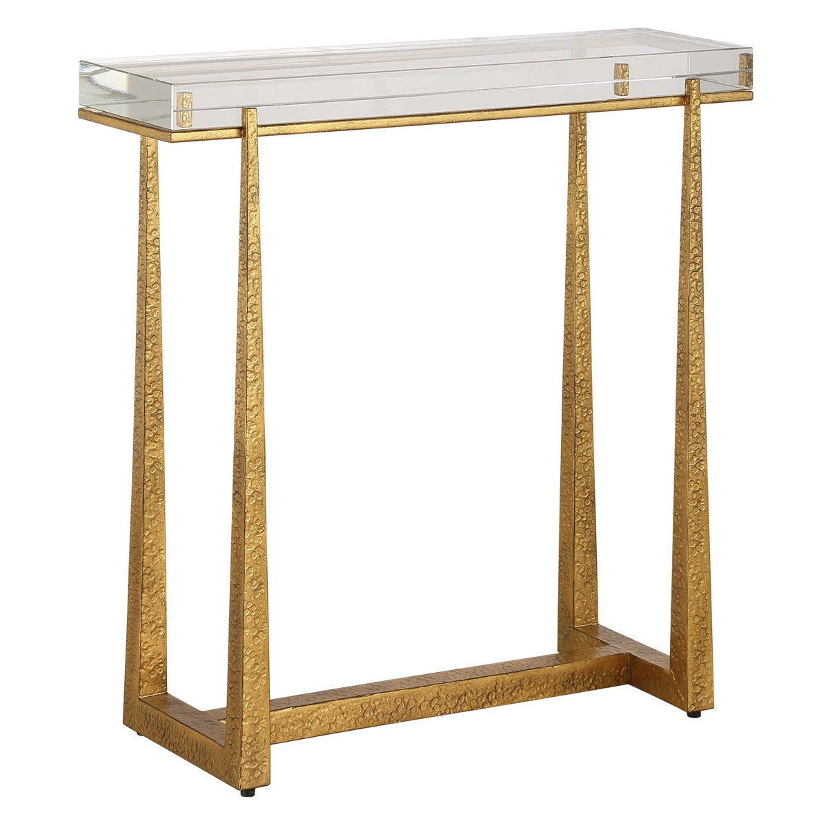 Gold & Crystal Midas Accent Table