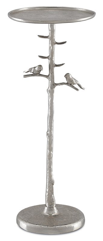 Silver Birds Drinks Table