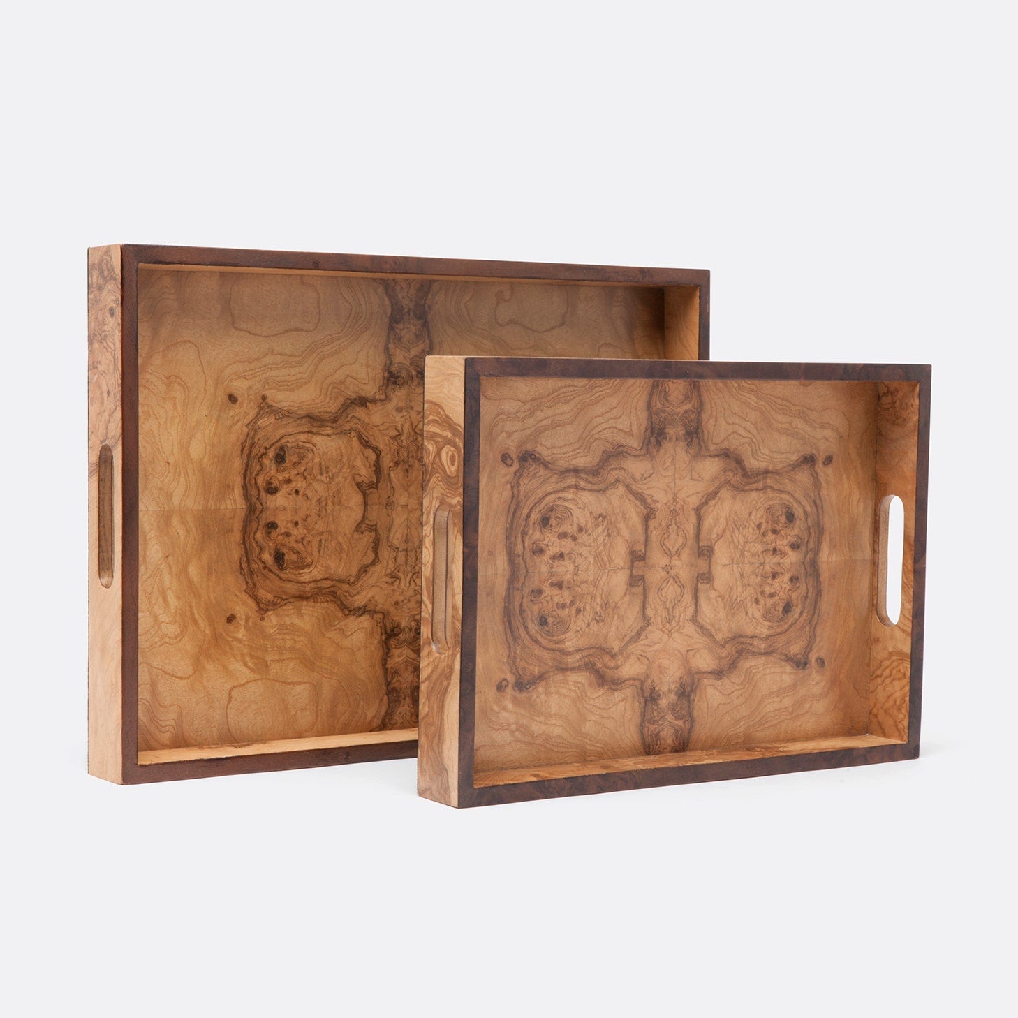 Small Olive Ash Veneer Tray