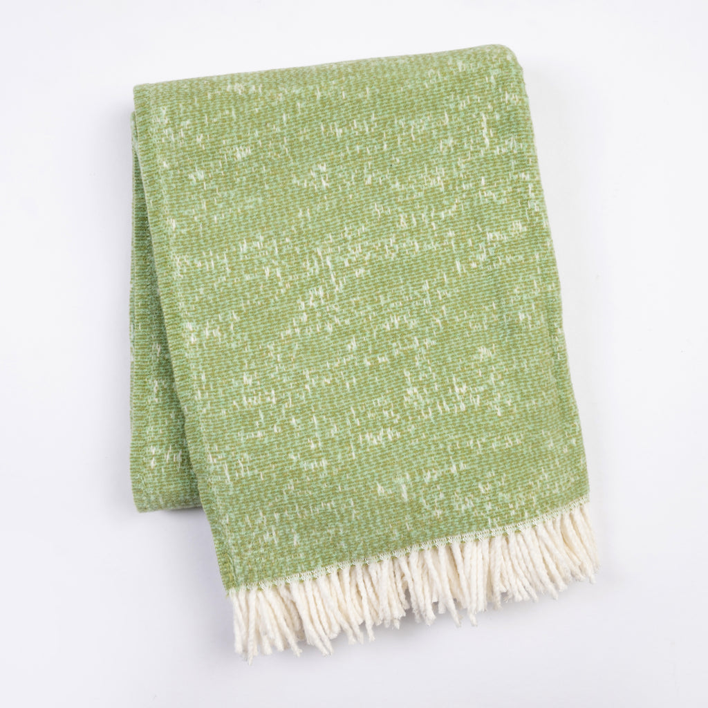 Olive Plush Throw