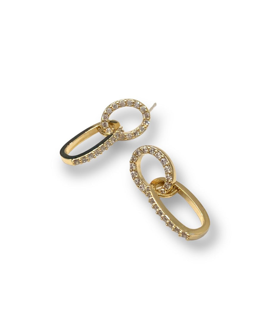 Gold Othelia Link Earrings