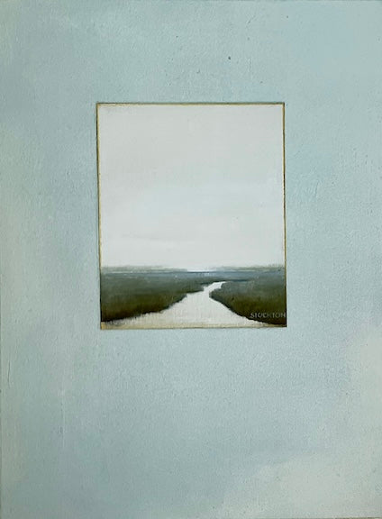 Elizabeth Stockton - Pale Cerulean (11.5 x 8.5)