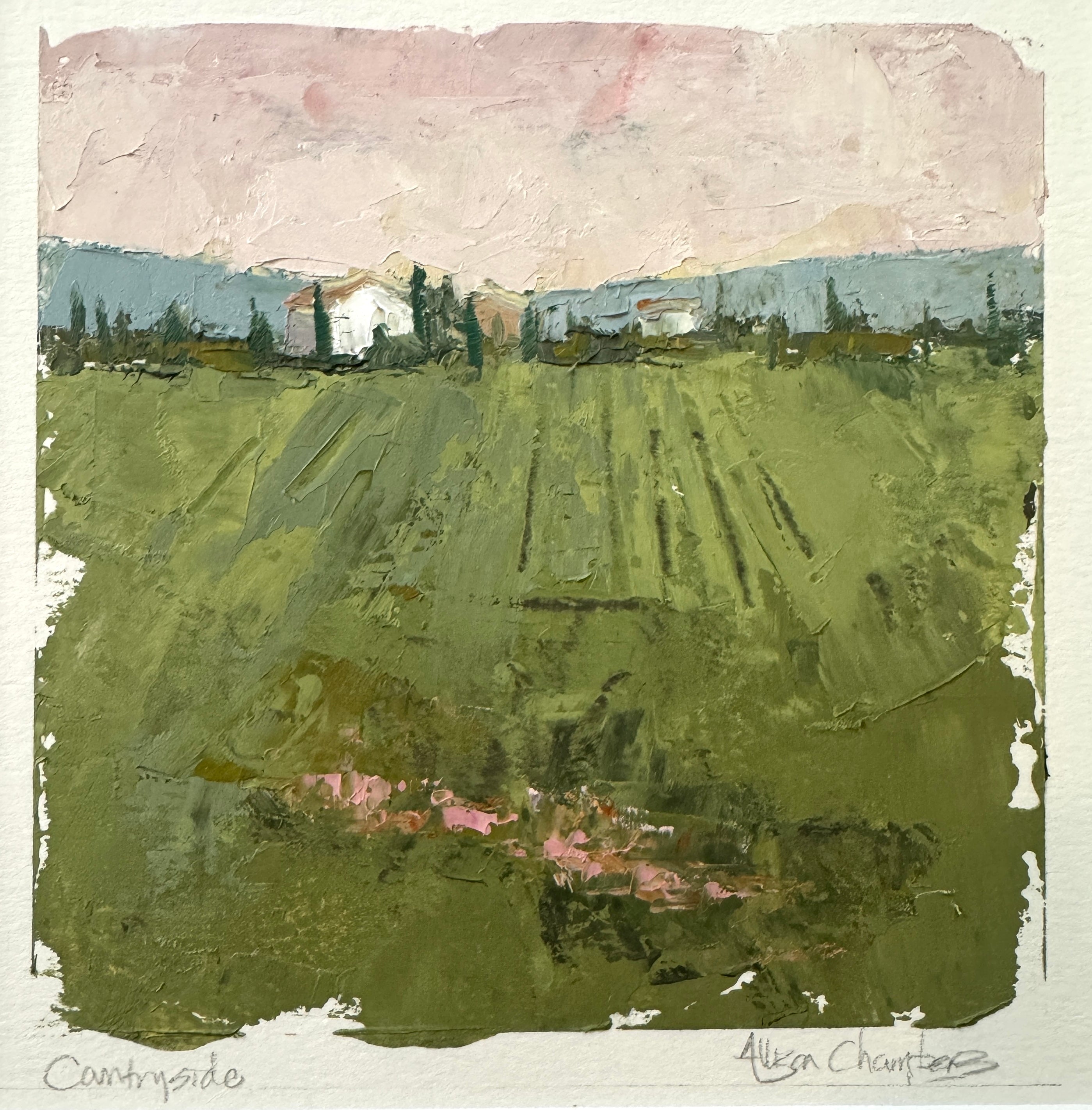 Allison Chambers - Countryside (8 x 8)