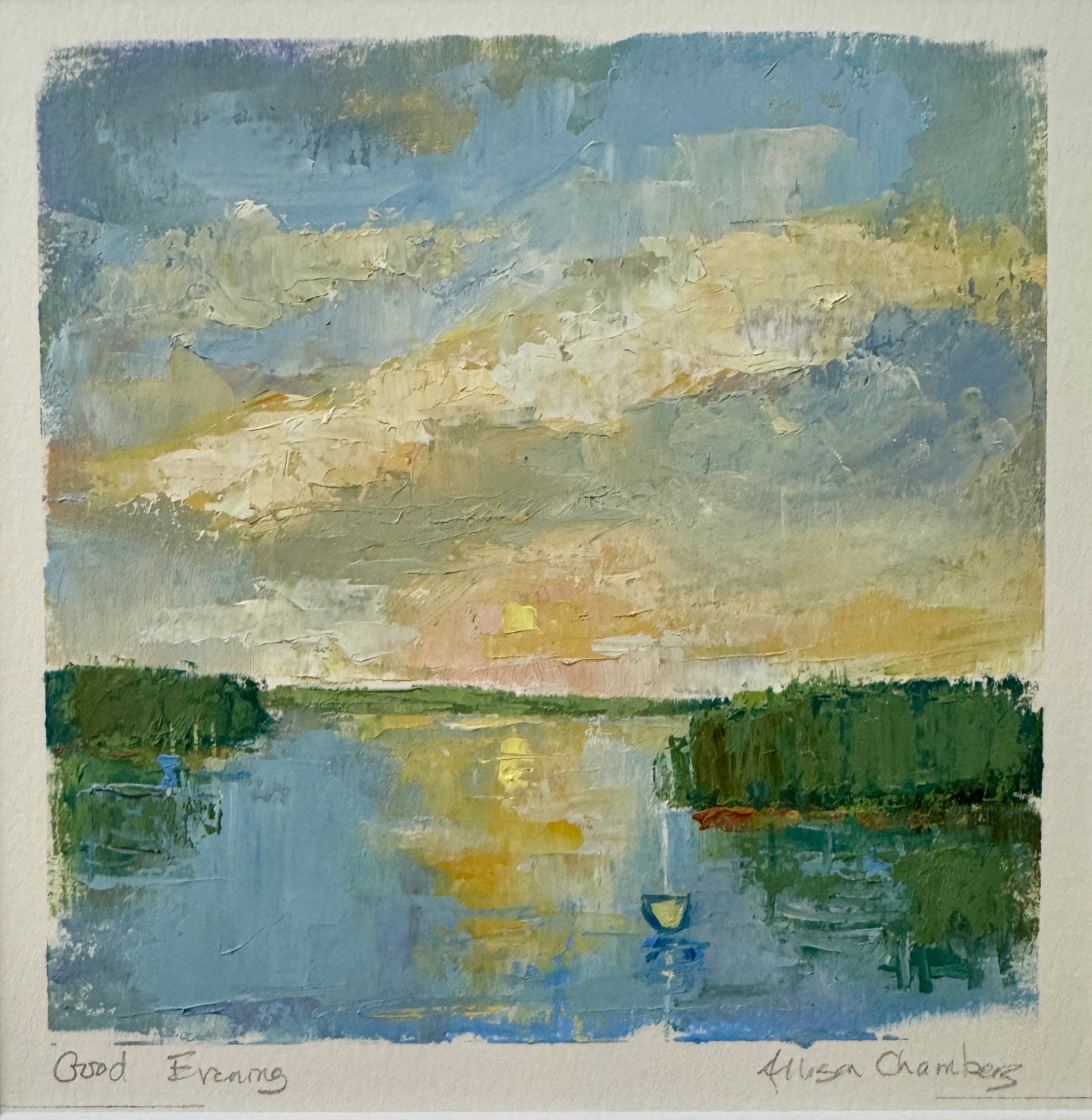 Allison Chambers - Good Evening (8 x 8)