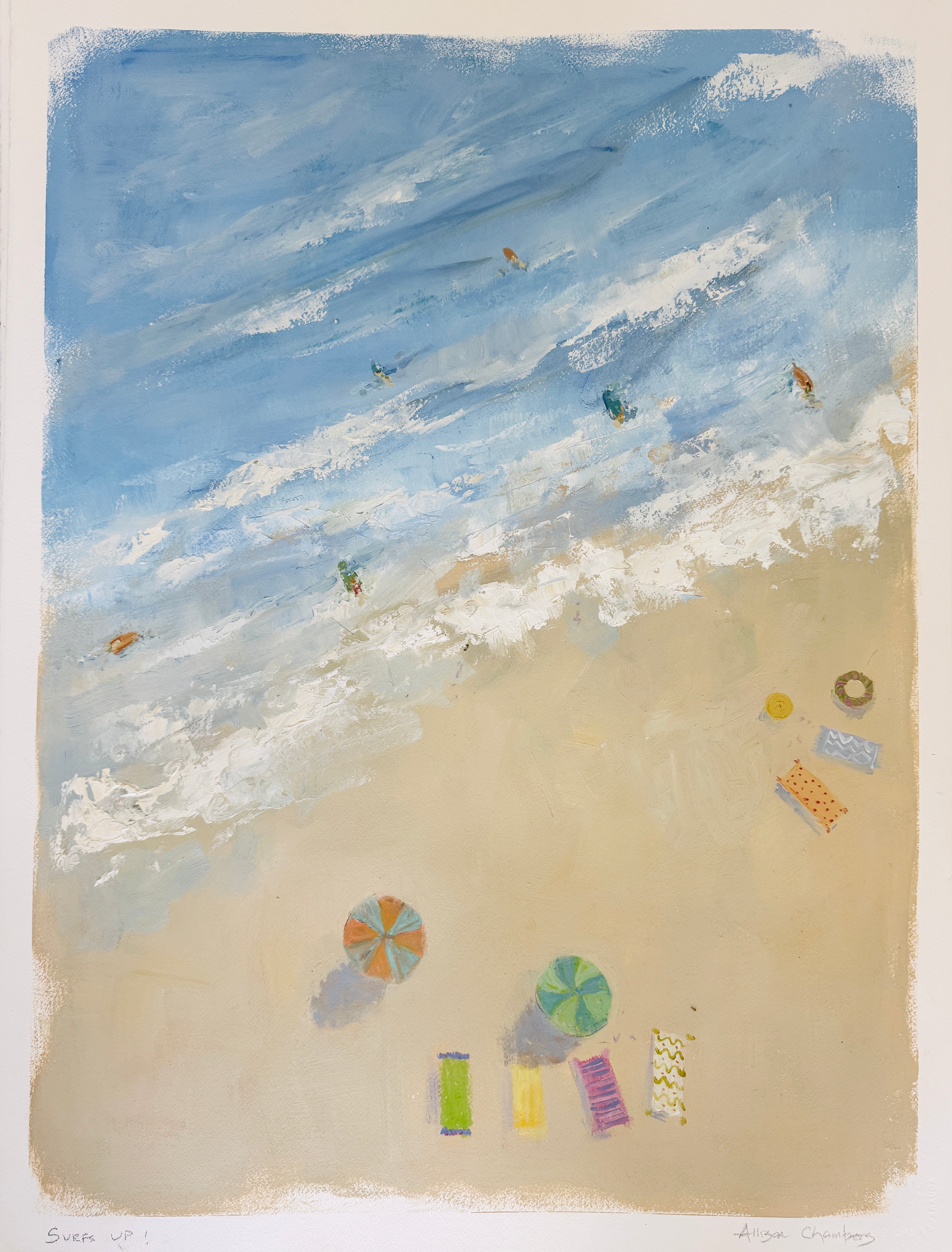 Allison Chambers - Surf's Up (30 x 23)