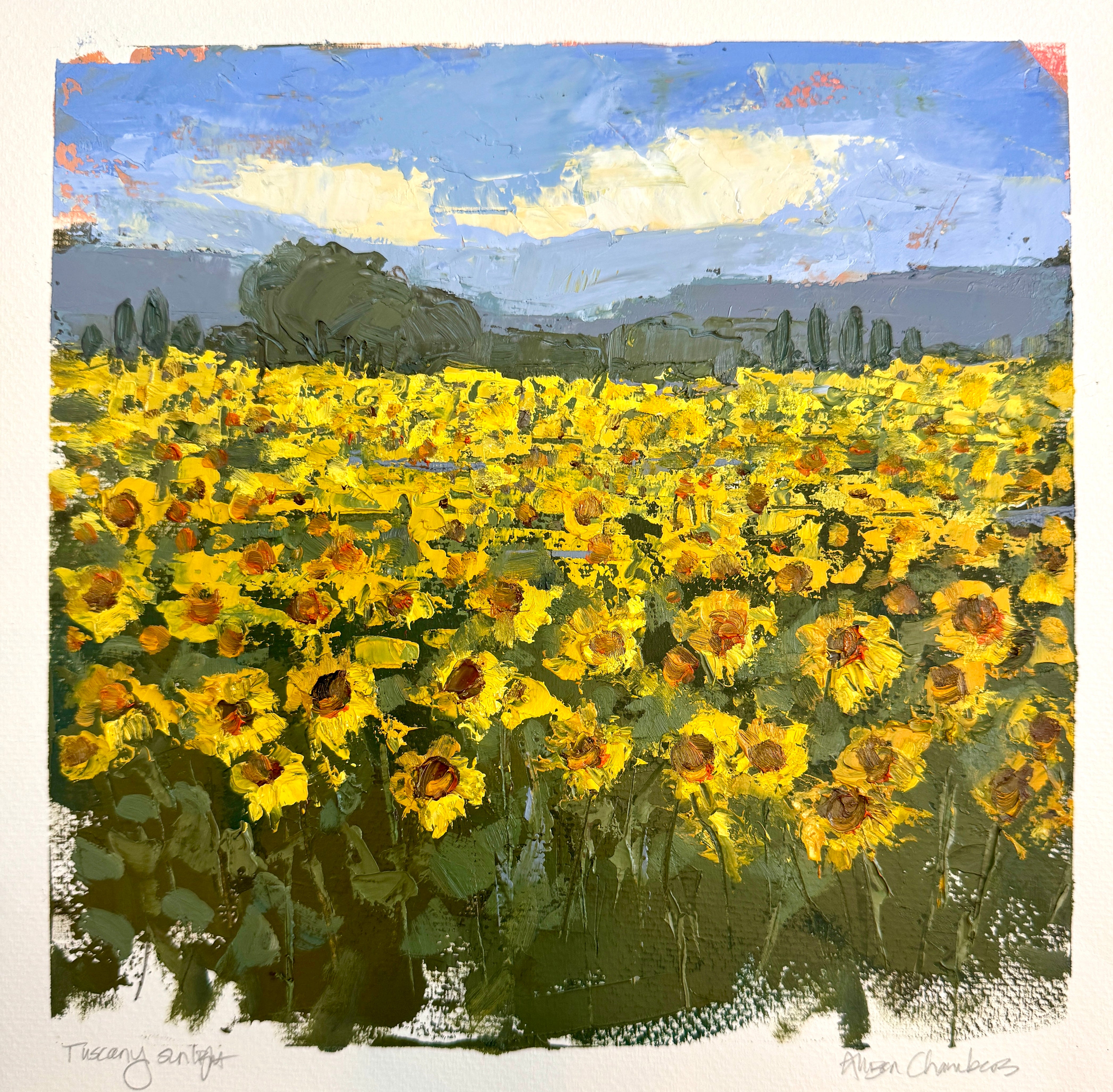 Allison Chambers - Tuscany Sunlight (10 x 10)
