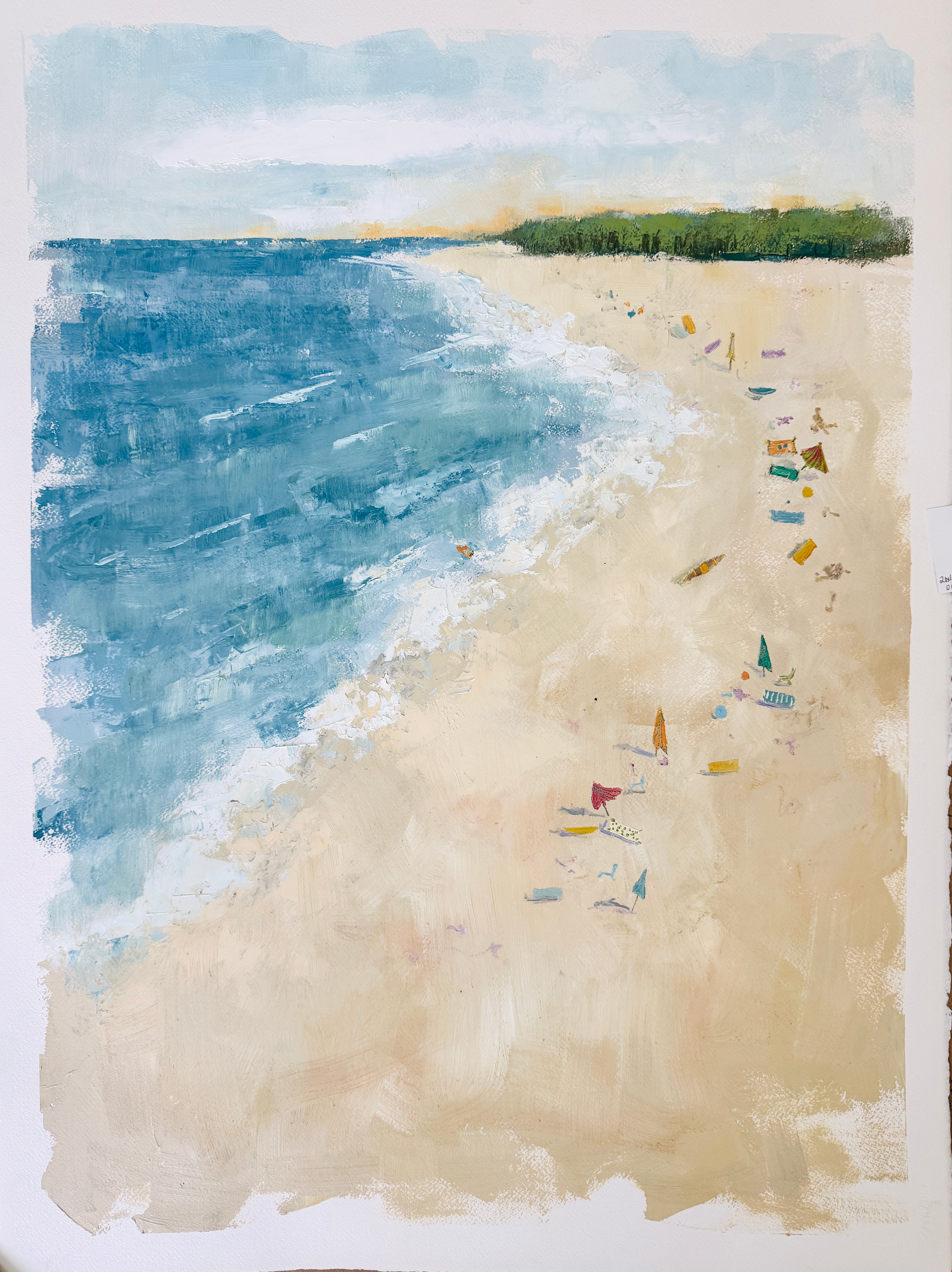 Allison Chambers - Windy Day (30 x 23)