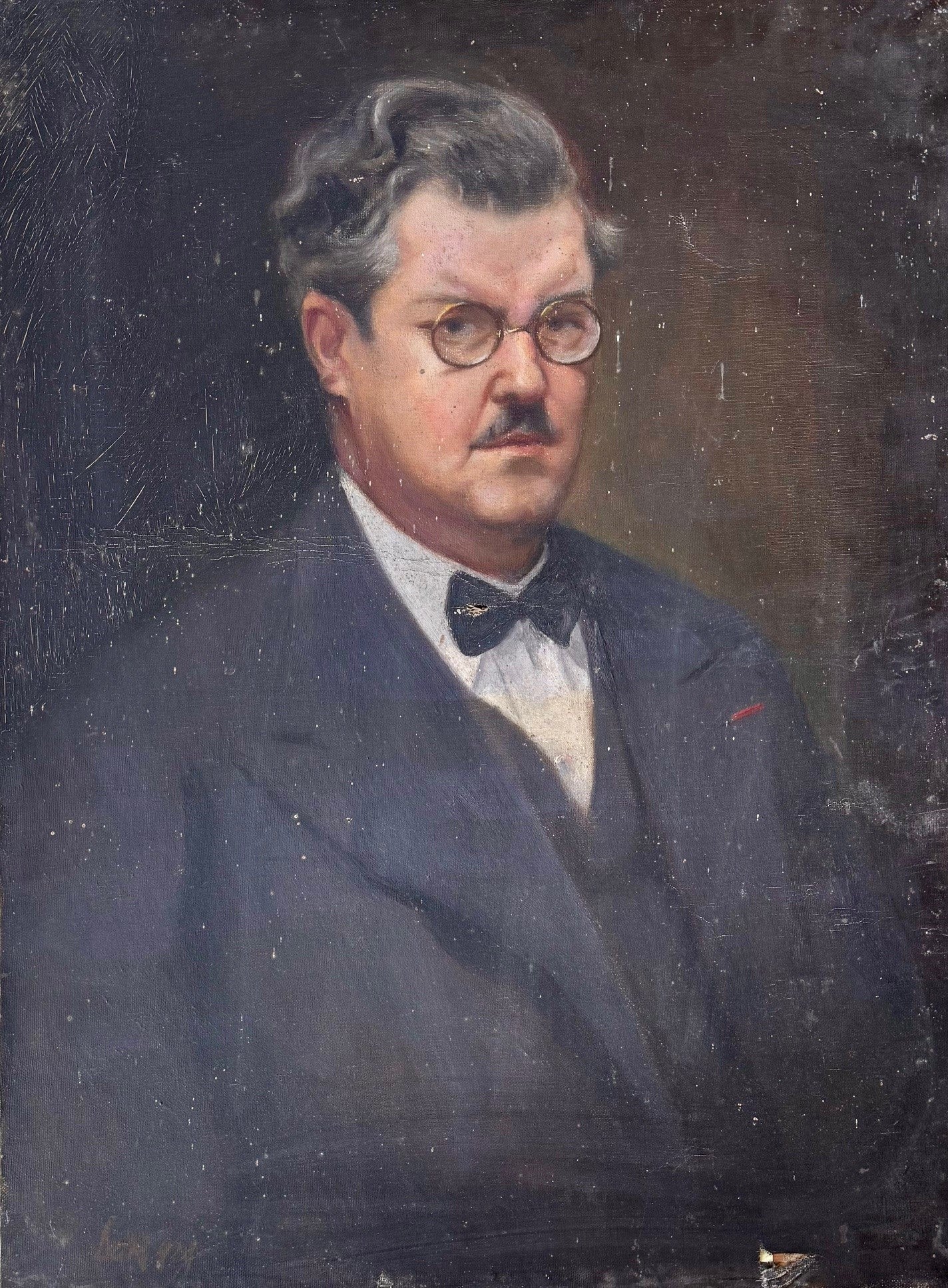 Heritage - Portrait of Monsieur Dufour (28.5 x 21) - RESERVED