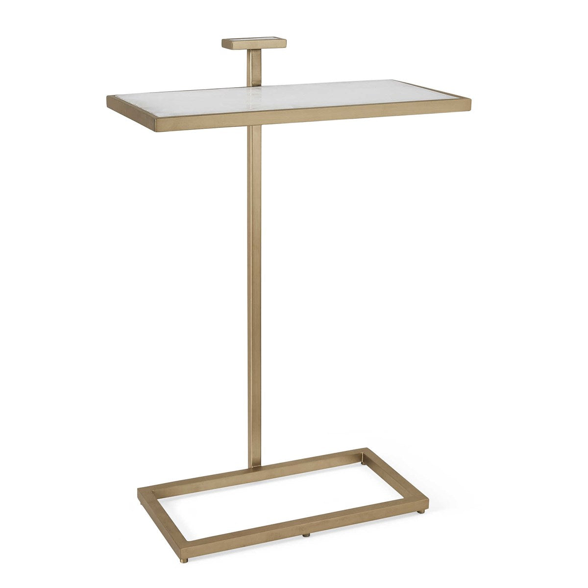 Rectangular Quartz Crystal Accent Table