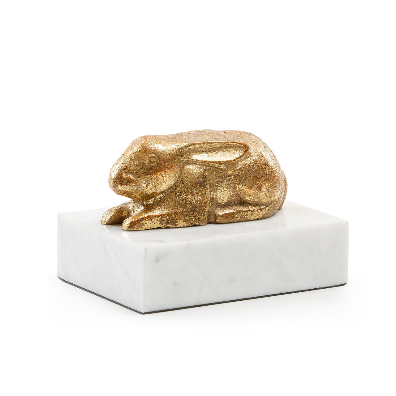 Rabbit Statue on Marble Base