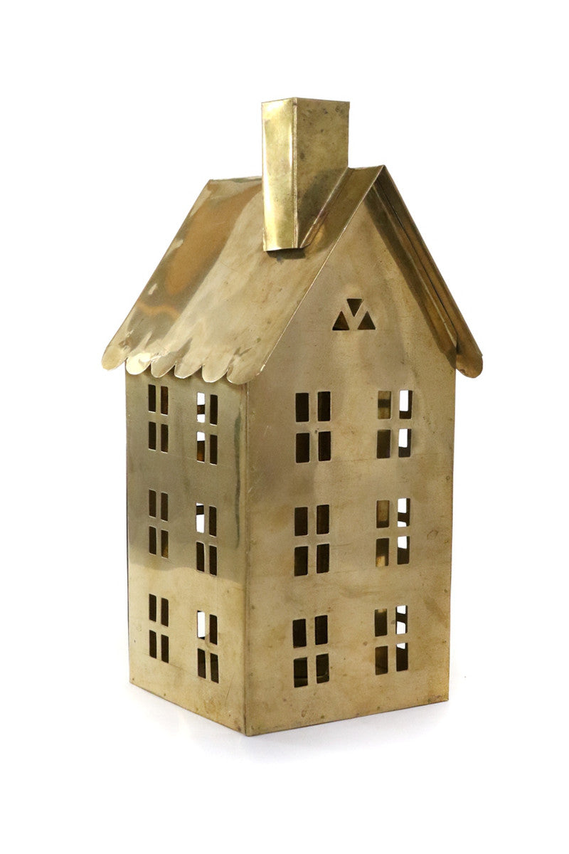 Scalloped Roof Brass House