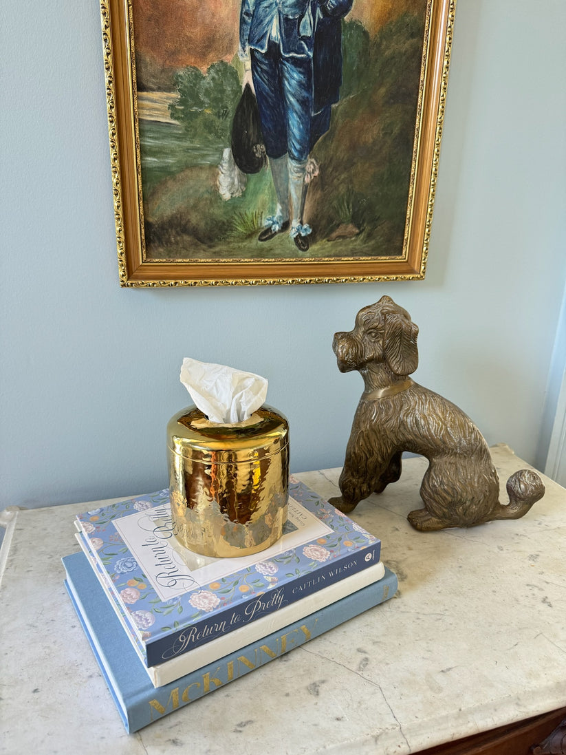 Shiny Gold Tissue Vessel