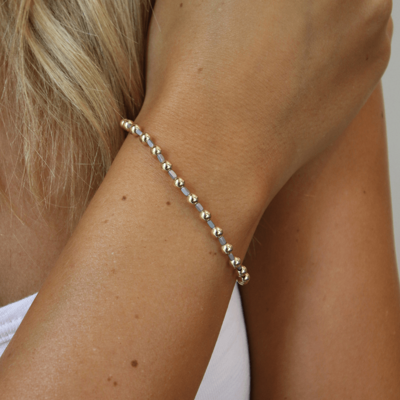 Silver 4mm Color Crush Bracelet