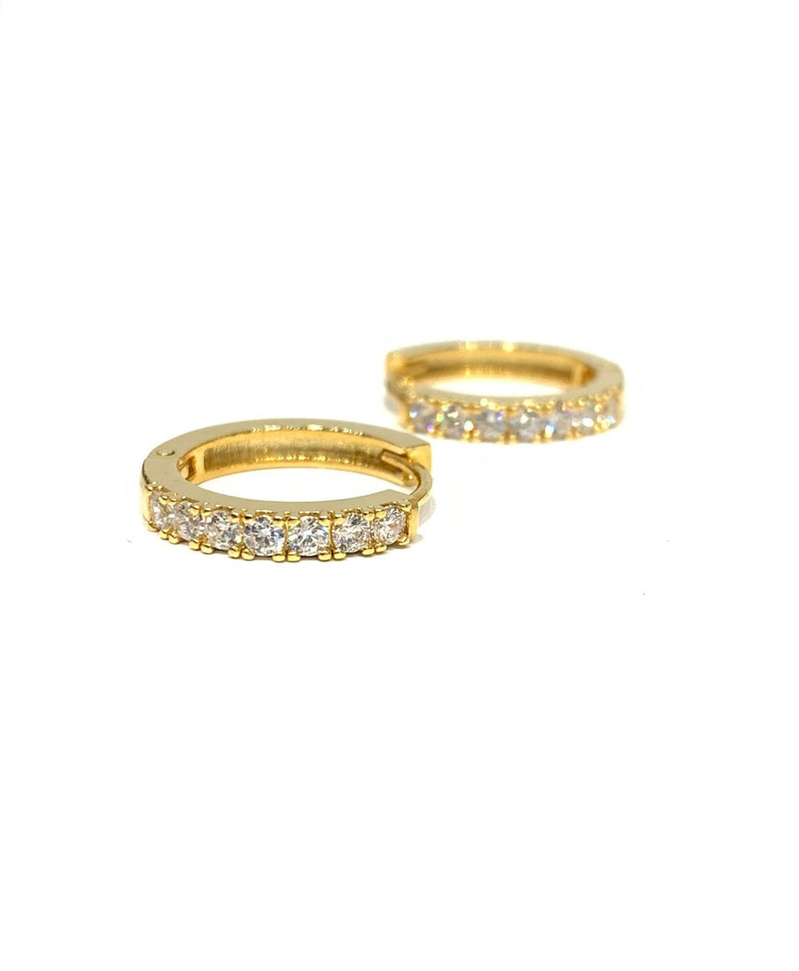 Gold Sofia Hoop Earrings