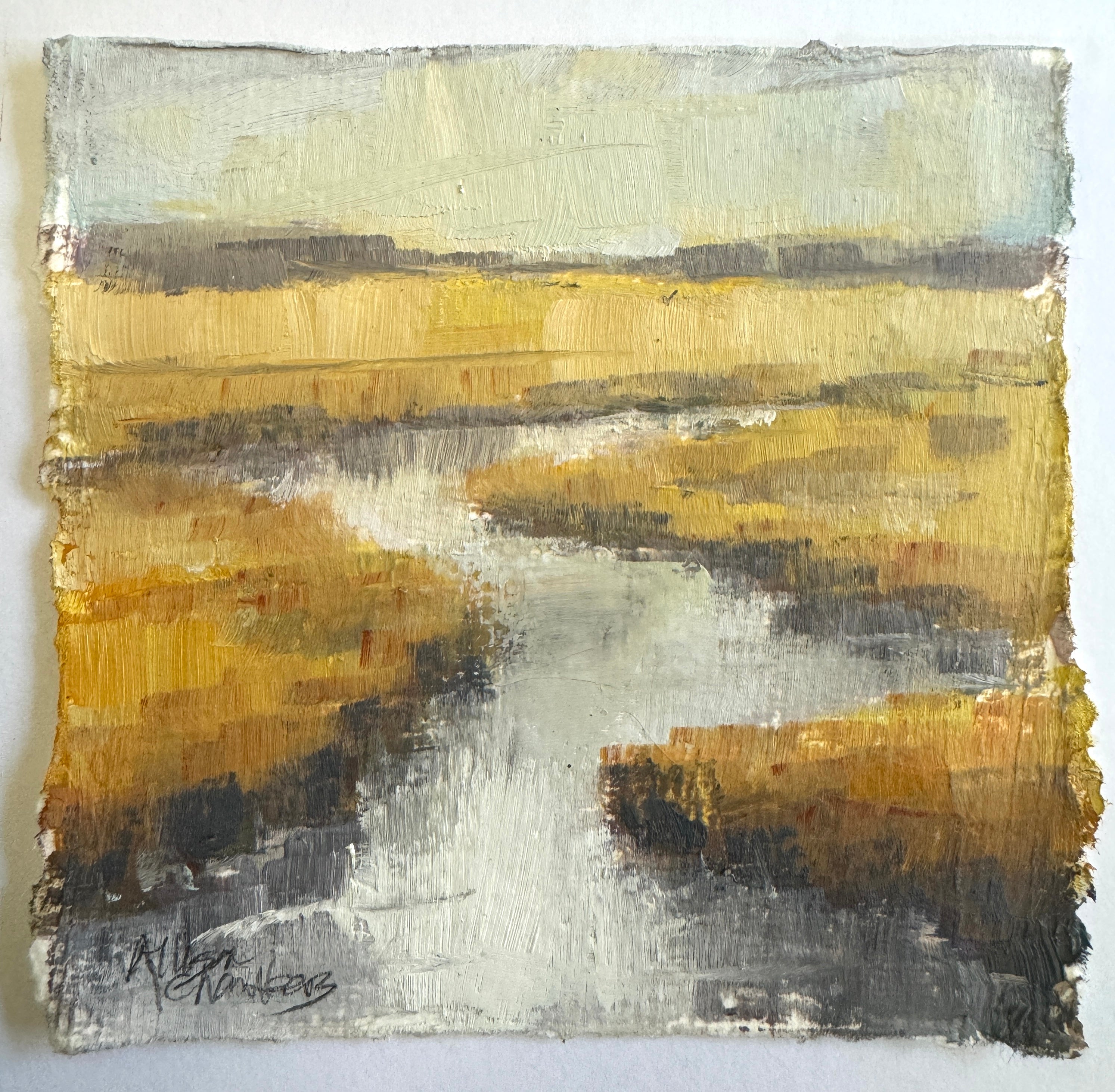 Allison Chambers - Spring Marsh (4 x 4)