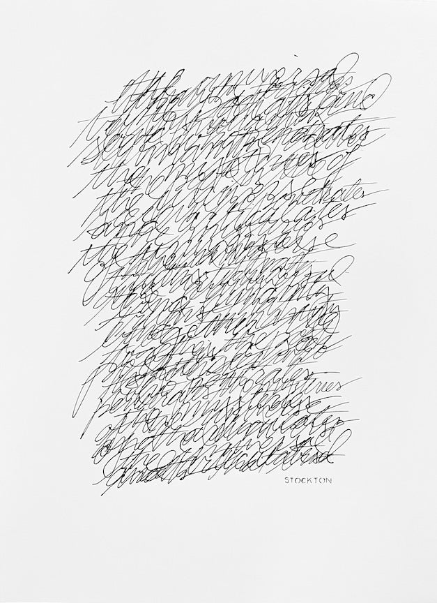 Elizabeth Stockton - The Poet (15 x 11)