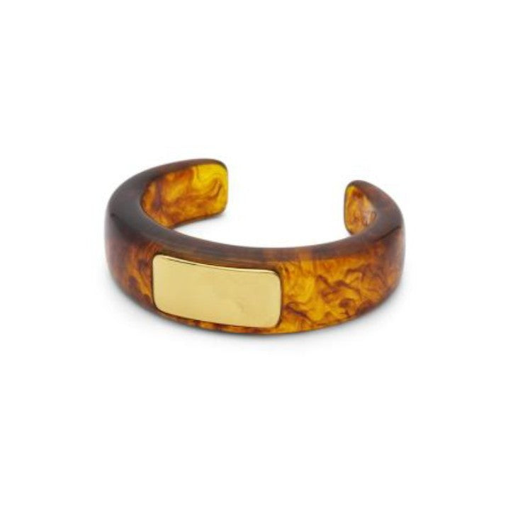 Gold & Tortoise Shell Bracelet
