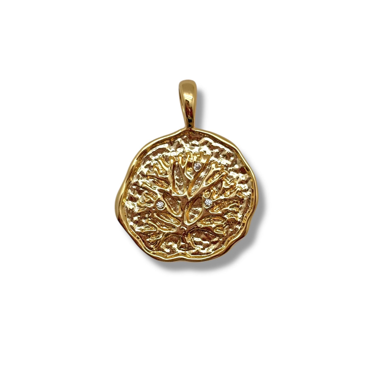 Tree of Life Coin Charm