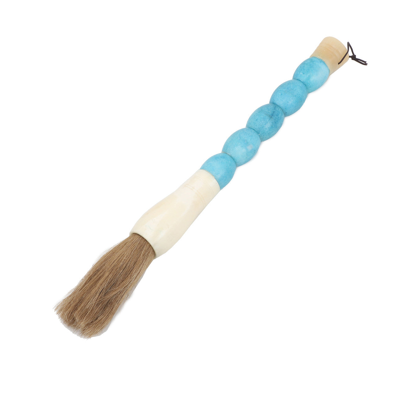 Turquoise Jade Drum Brush