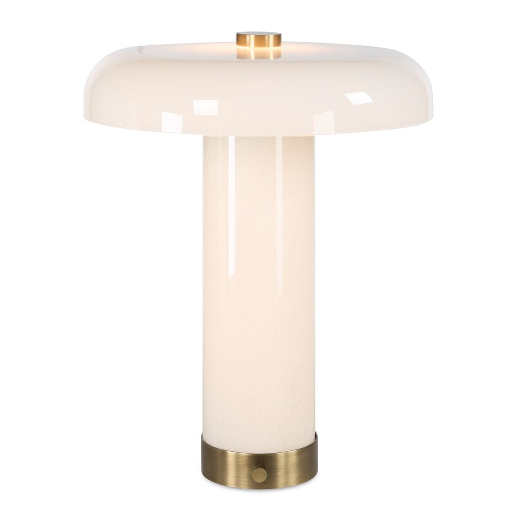 White White Brim Lamp