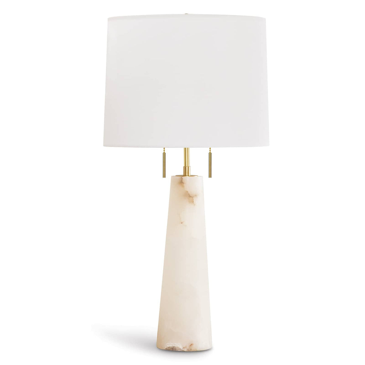 Conical Alabaster Lamp