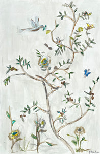 Sarah Robertson - Garden Birds and Butterflies 6 (36 x 24) - RESERVED