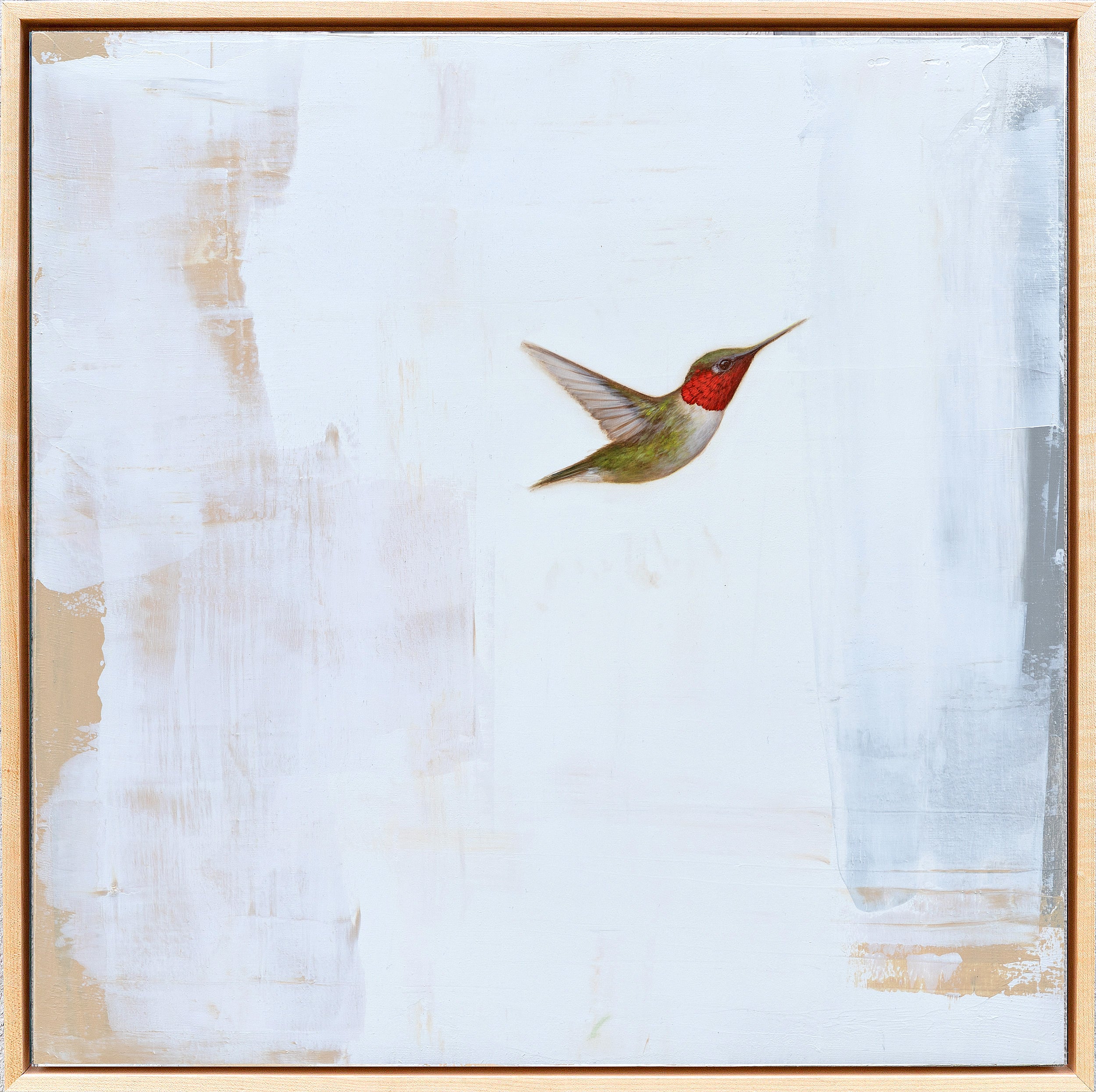 Jessica Pisano - In a Pearlescent Sky III (22 x 22)