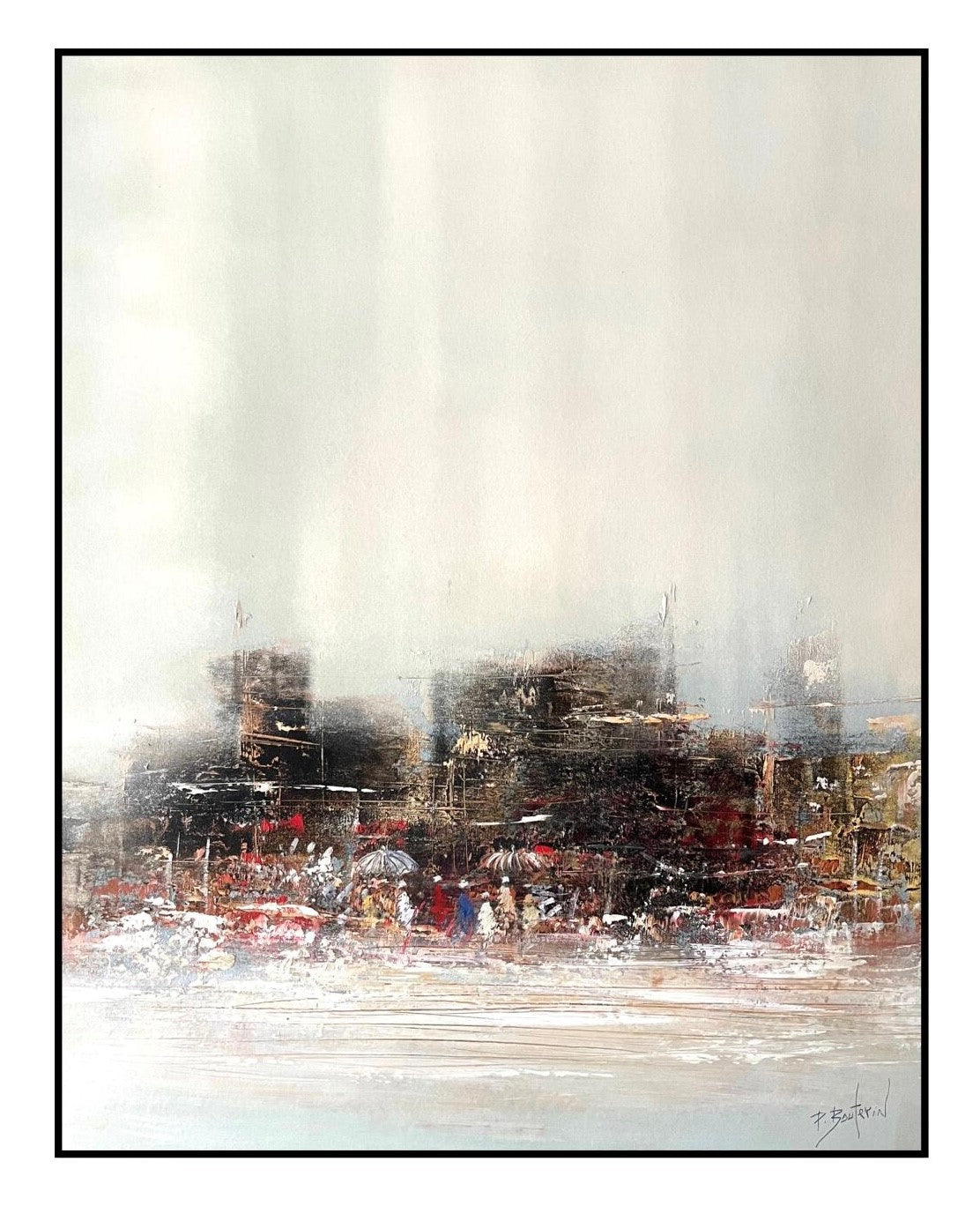 Pascal Bouterin - Marche en Provence (19.5 x 16)