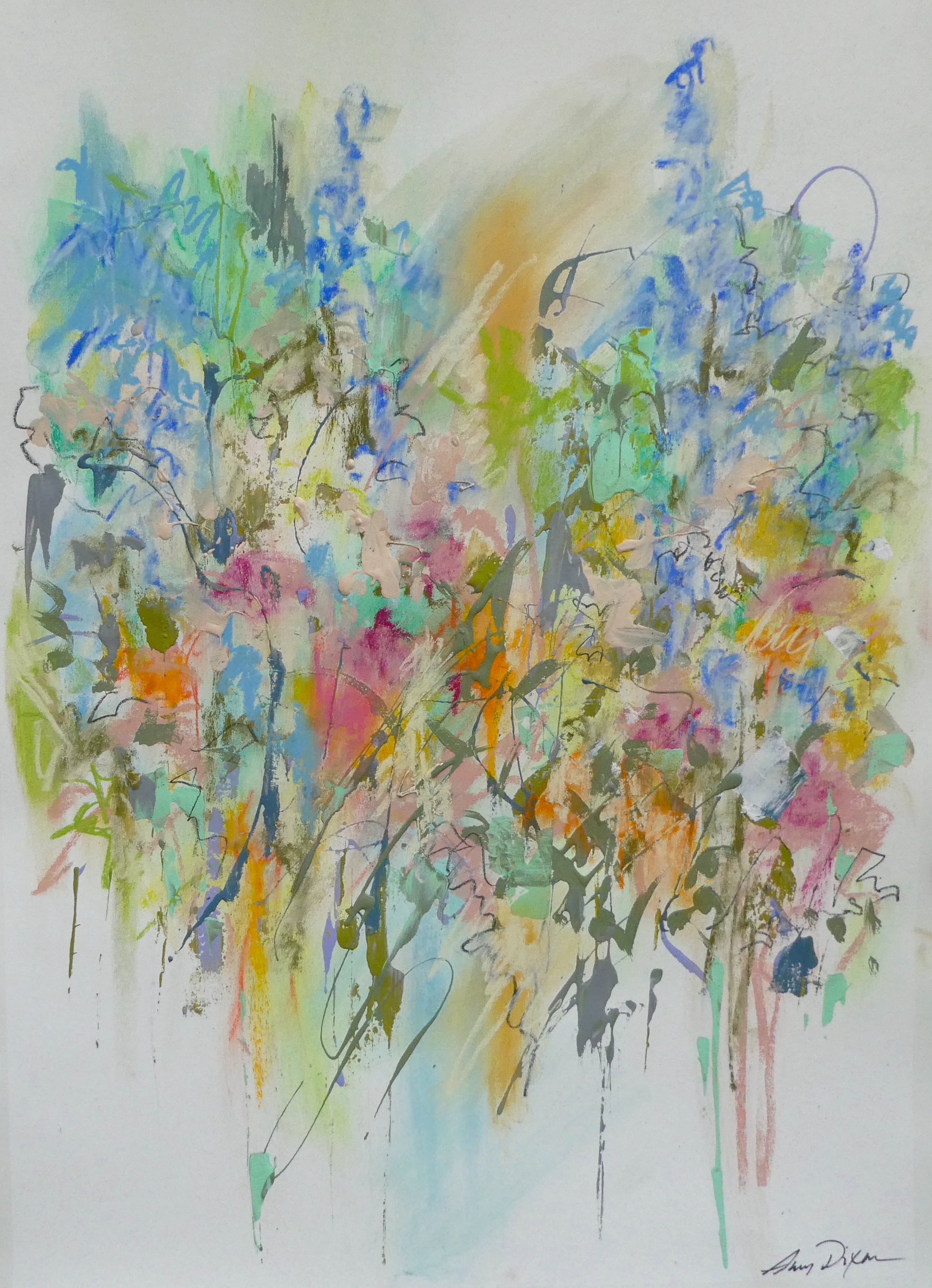 Amy Dixon - Perrenials Provence (28 x 20)