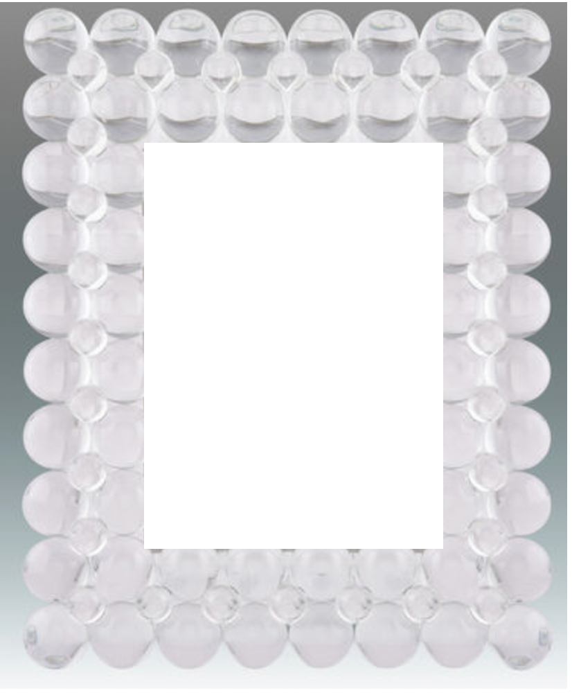 Crystal Glass Multi Bubble Frame
