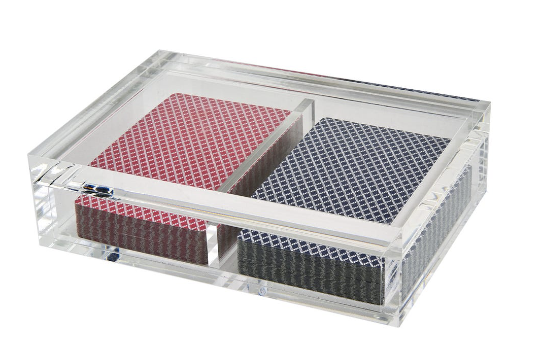 Clear Lucite Card Set