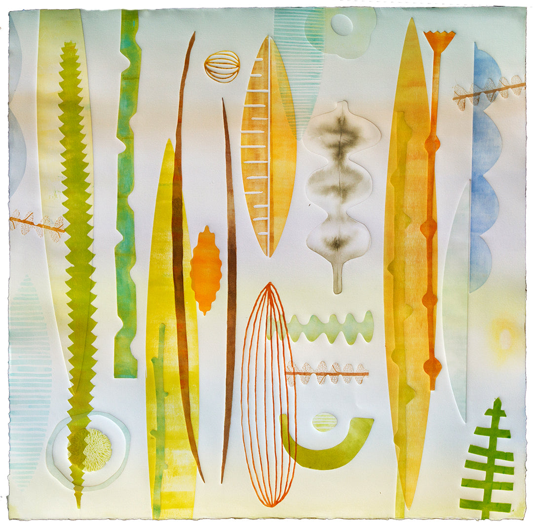 Katherine Warinner - Composition 703 A - 34 x 34
