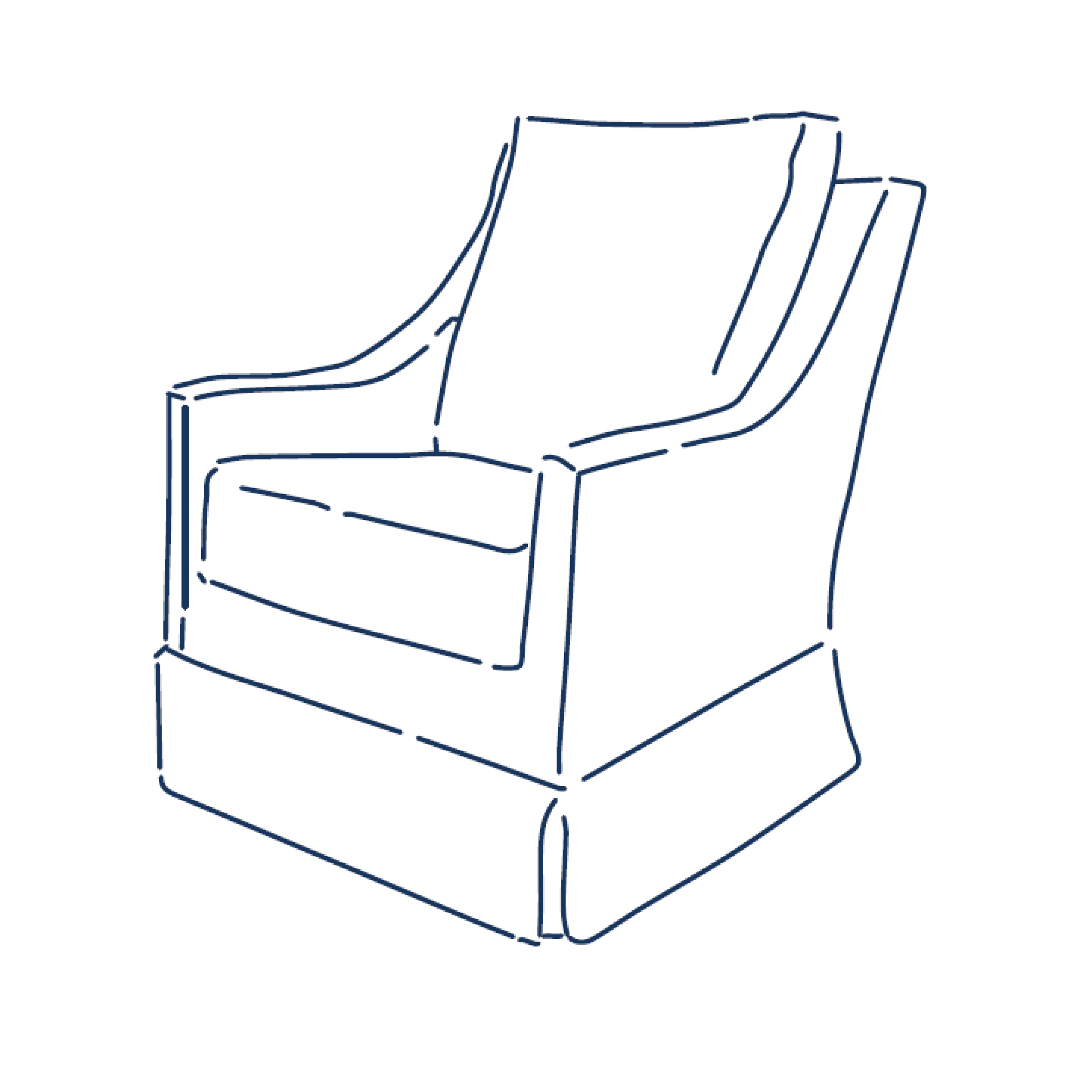 Amelie Swivel Chair