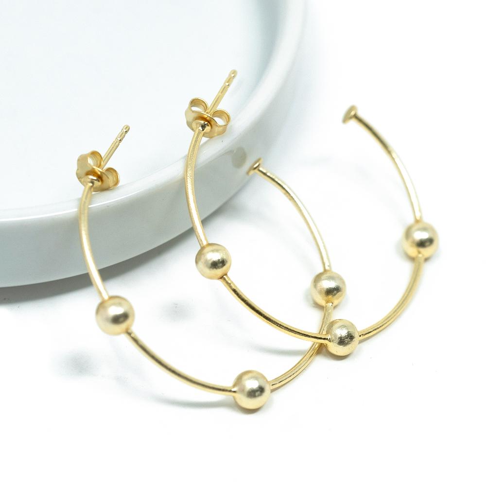 Hoop No. 14 Gold/Gold