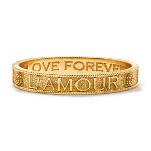 L'Amour Toujour Hinged Bangle