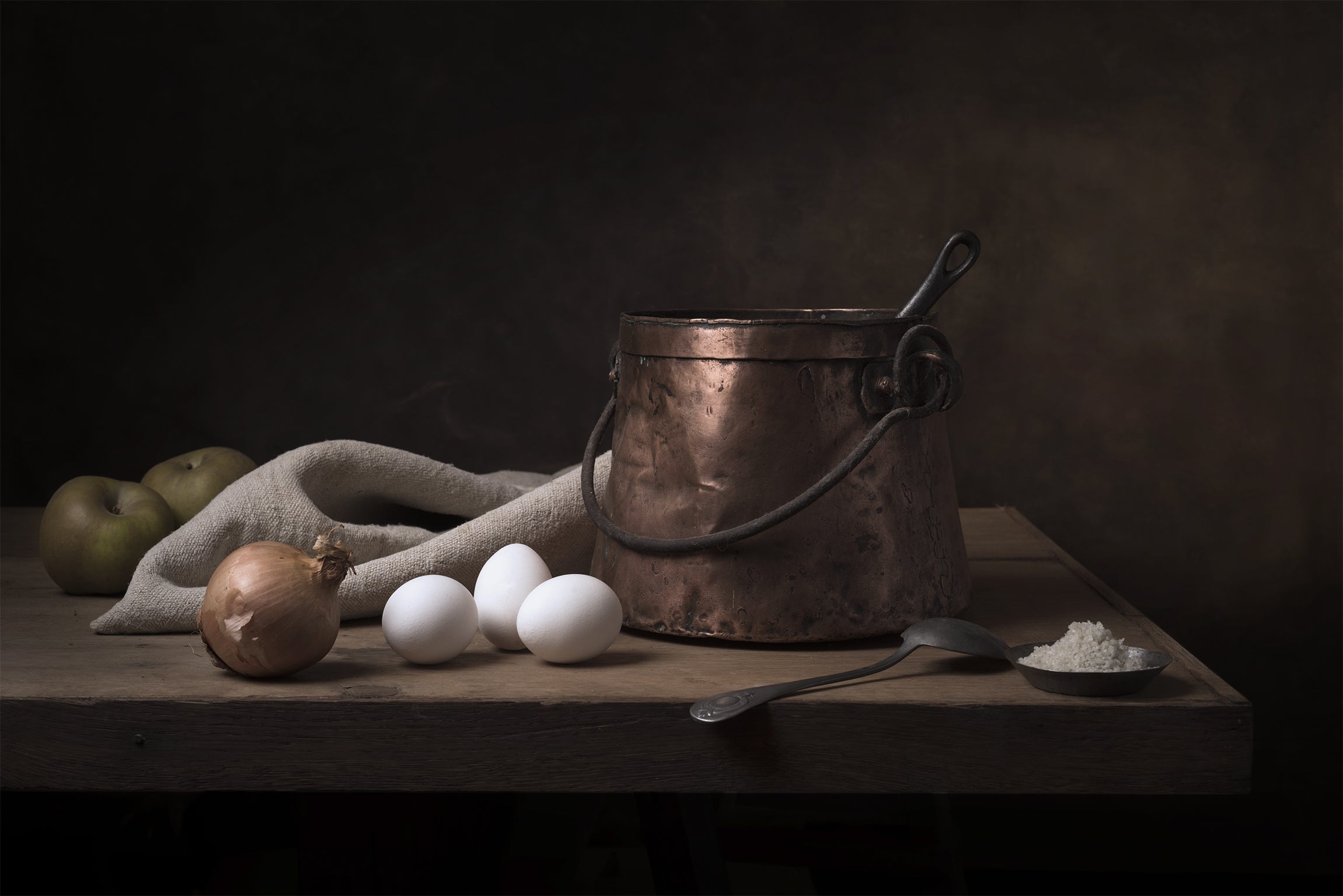 Carol Descordes - Oeufs et Cuivre (24 x 36)
