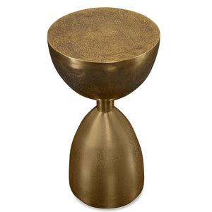 Brass Coup Side Table