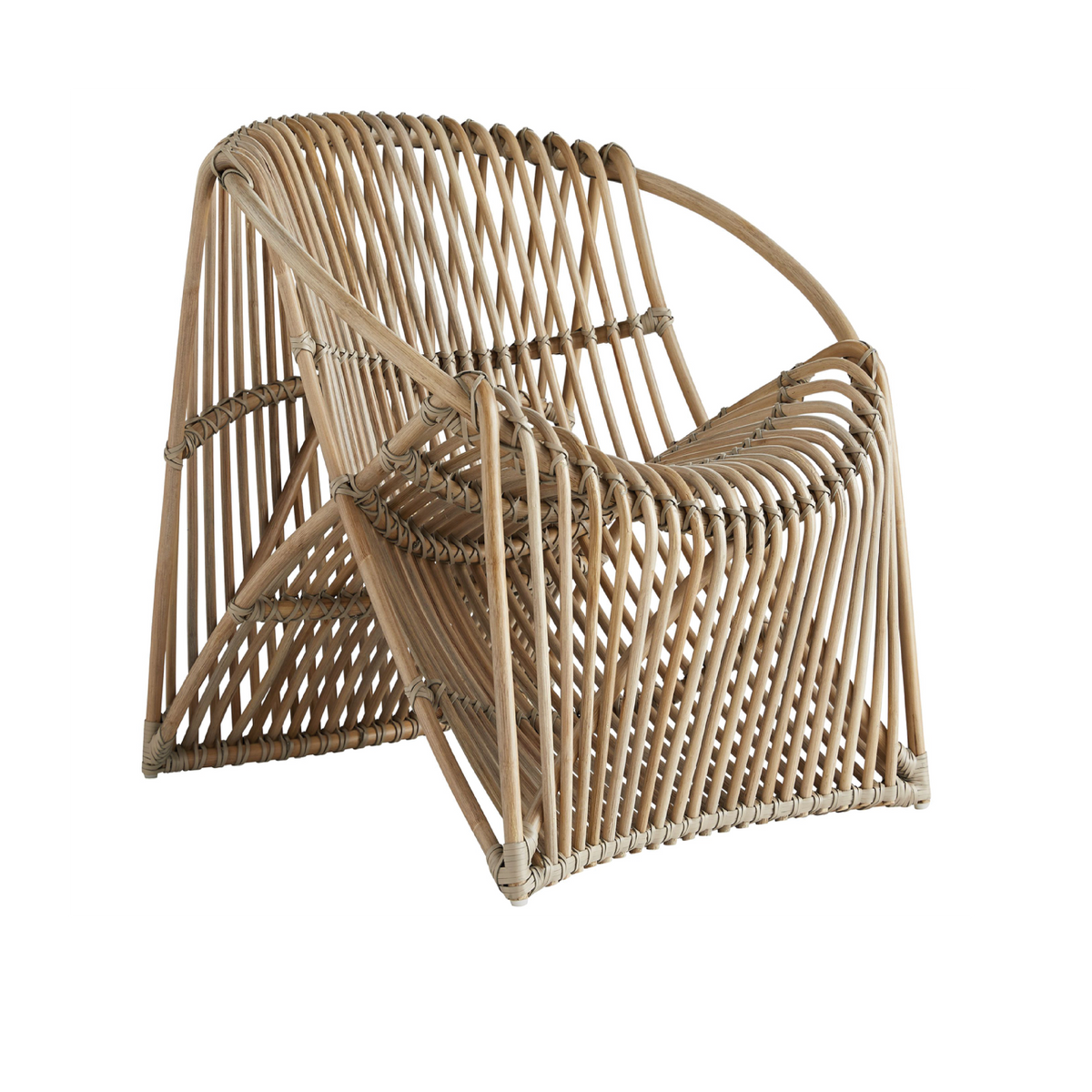 Circular Rattan Lounge Chair Huff Harrington