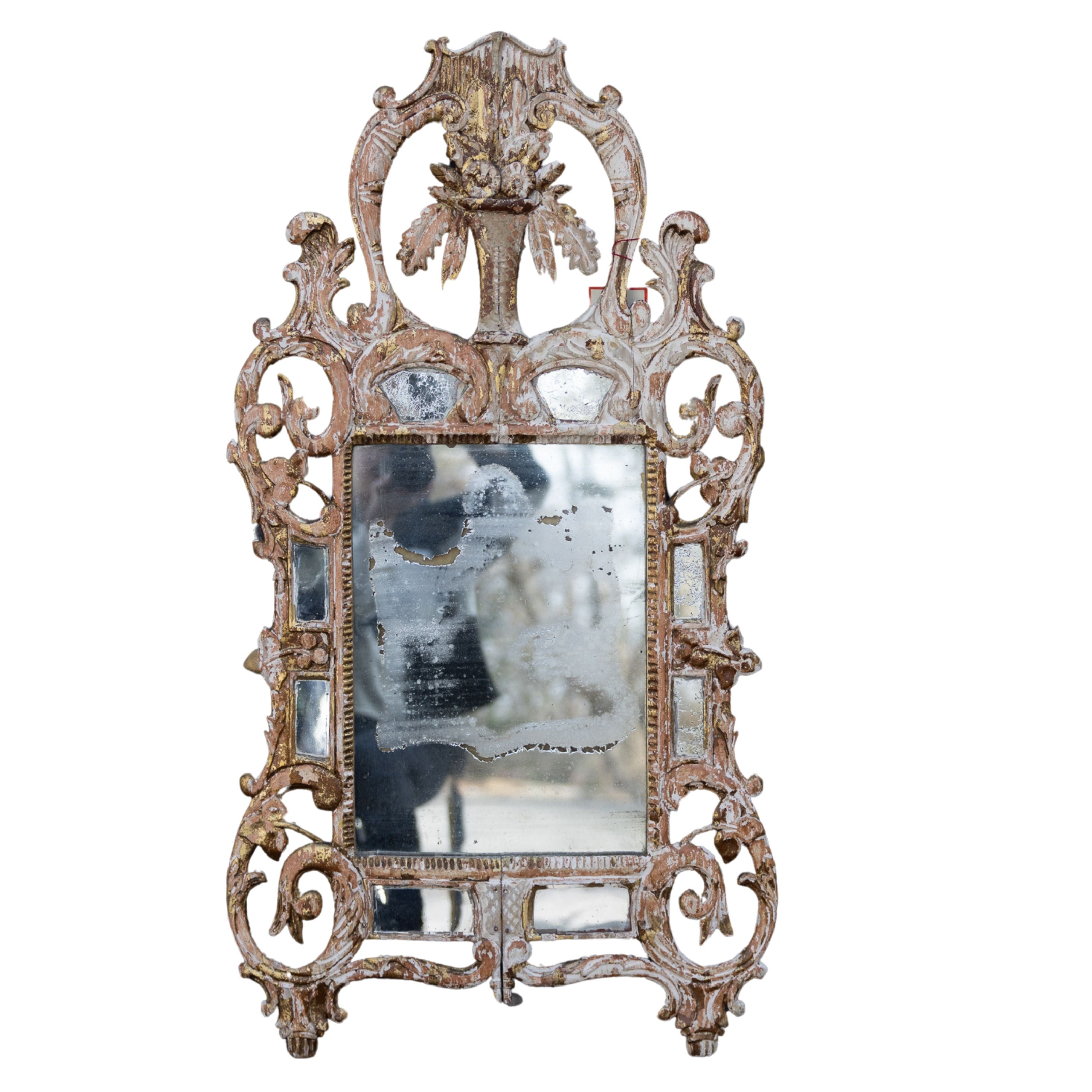 Ornate Carved Italian Mirror