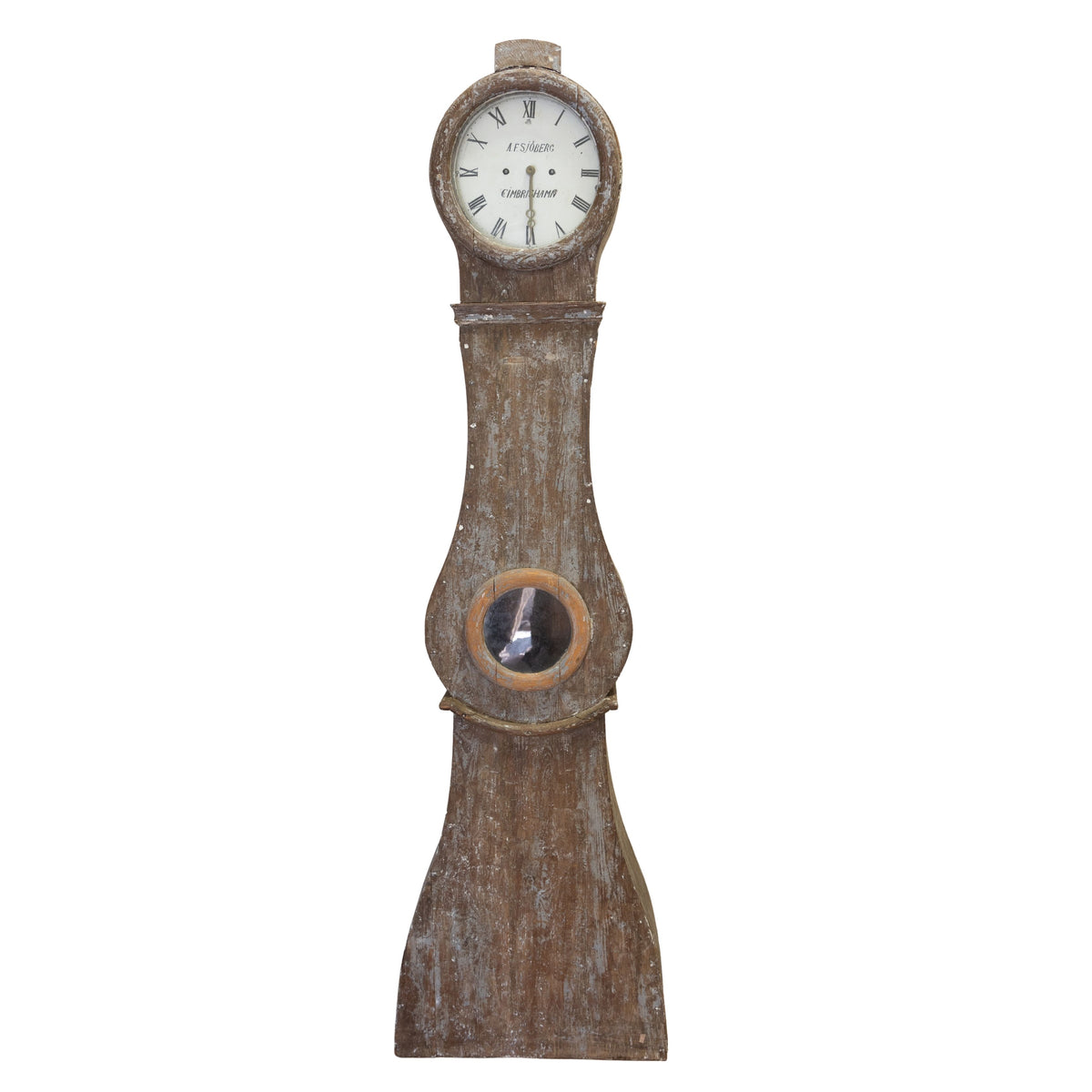 Distressed Mora Clock