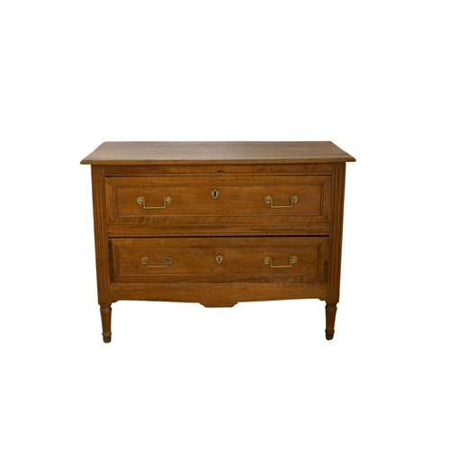 Louis XVI-Style Walnut Commode