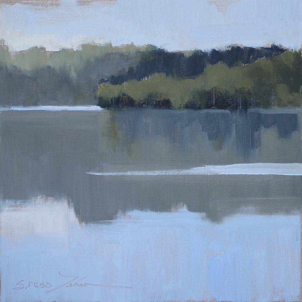 Sherrie Russ Levine - Reflecting (12 x 12)