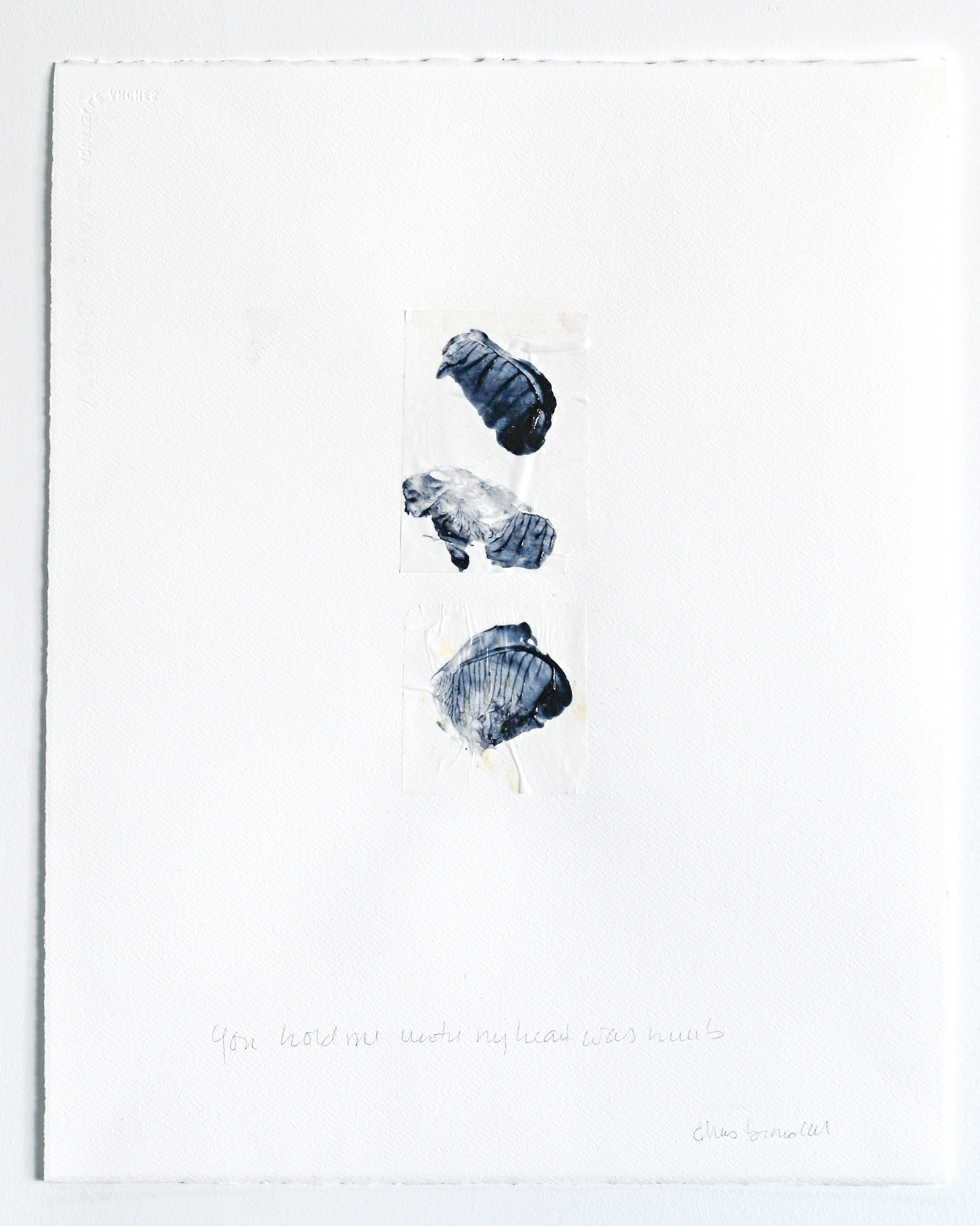 Chris Brandell - Love Poems 75b (25 x 21) - RESERVED