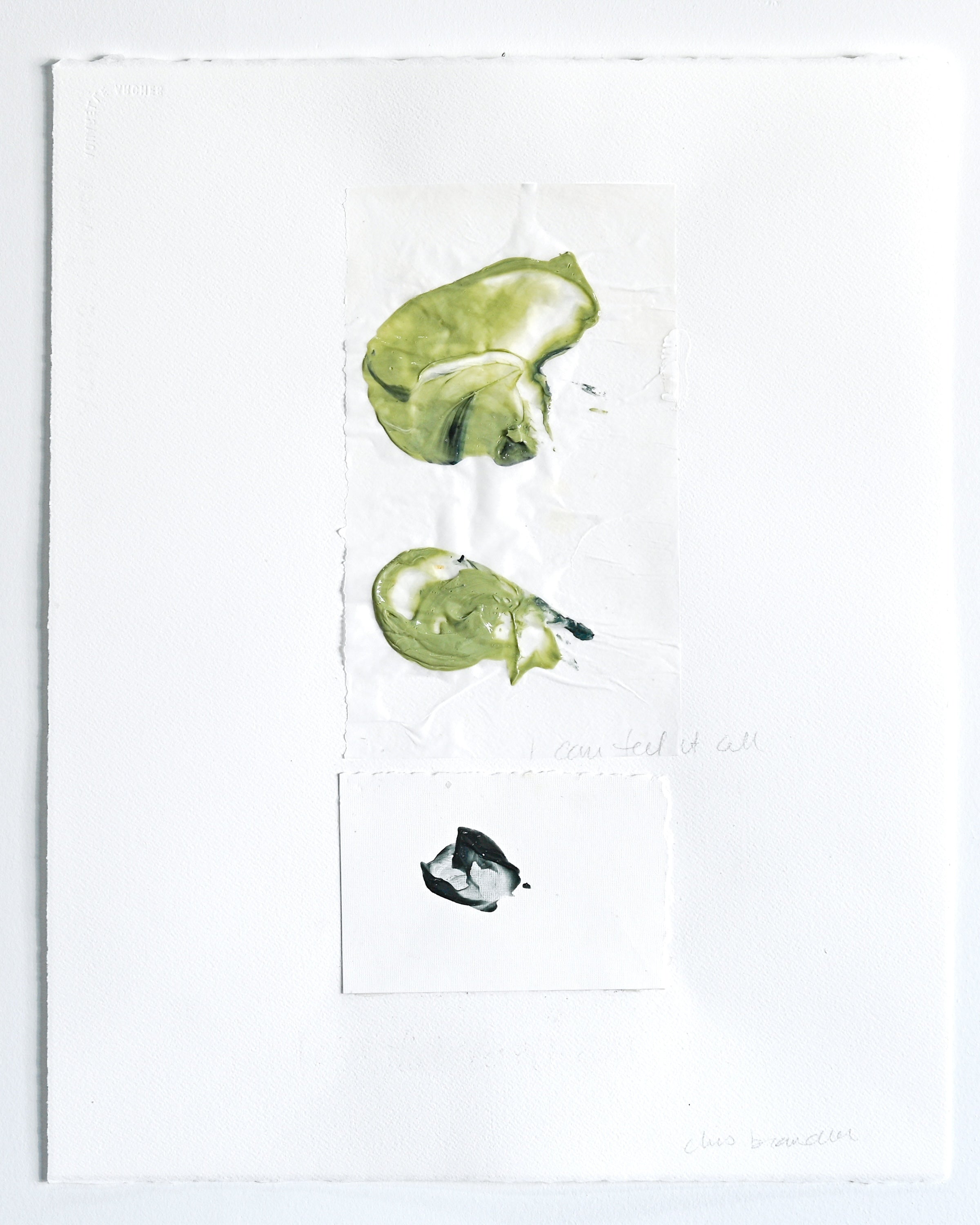 Chris Brandell - Love Poems 76a (25 x 21) - RESERVED